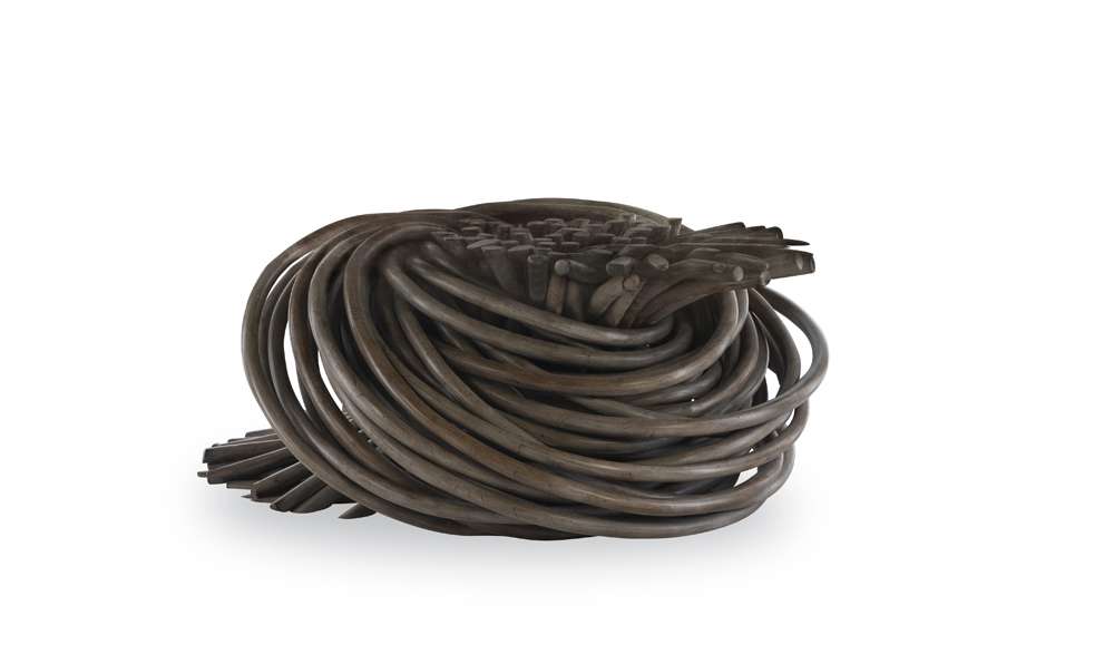 Century Furniture - Curate - Chronograph Knot Cocktail Table-Grey - CT2037-GR veiw 2