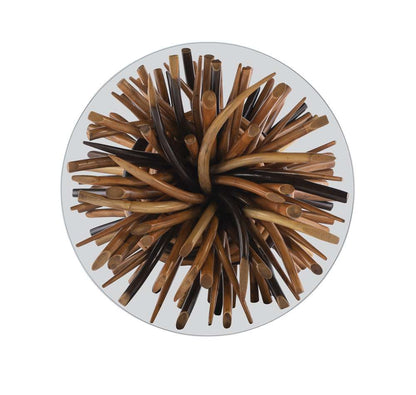 Century Furniture - Curate - Chronograph Knot End Table-Natural - CT2036-NA veiw 1