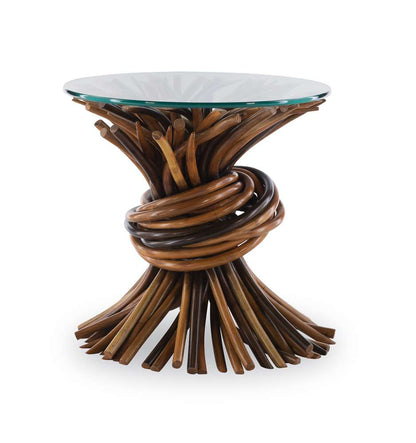 Century Furniture - Curate - Chronograph Knot End Table-Natural - CT2036-NA veiw 3
