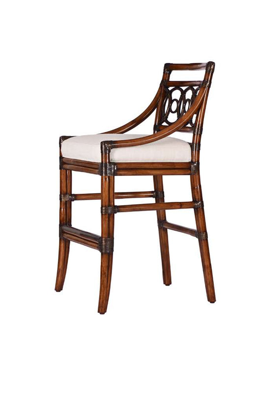 Century Furniture - Curate - Circles Counter Stool-Flax - CT2007C-FL veiw 1