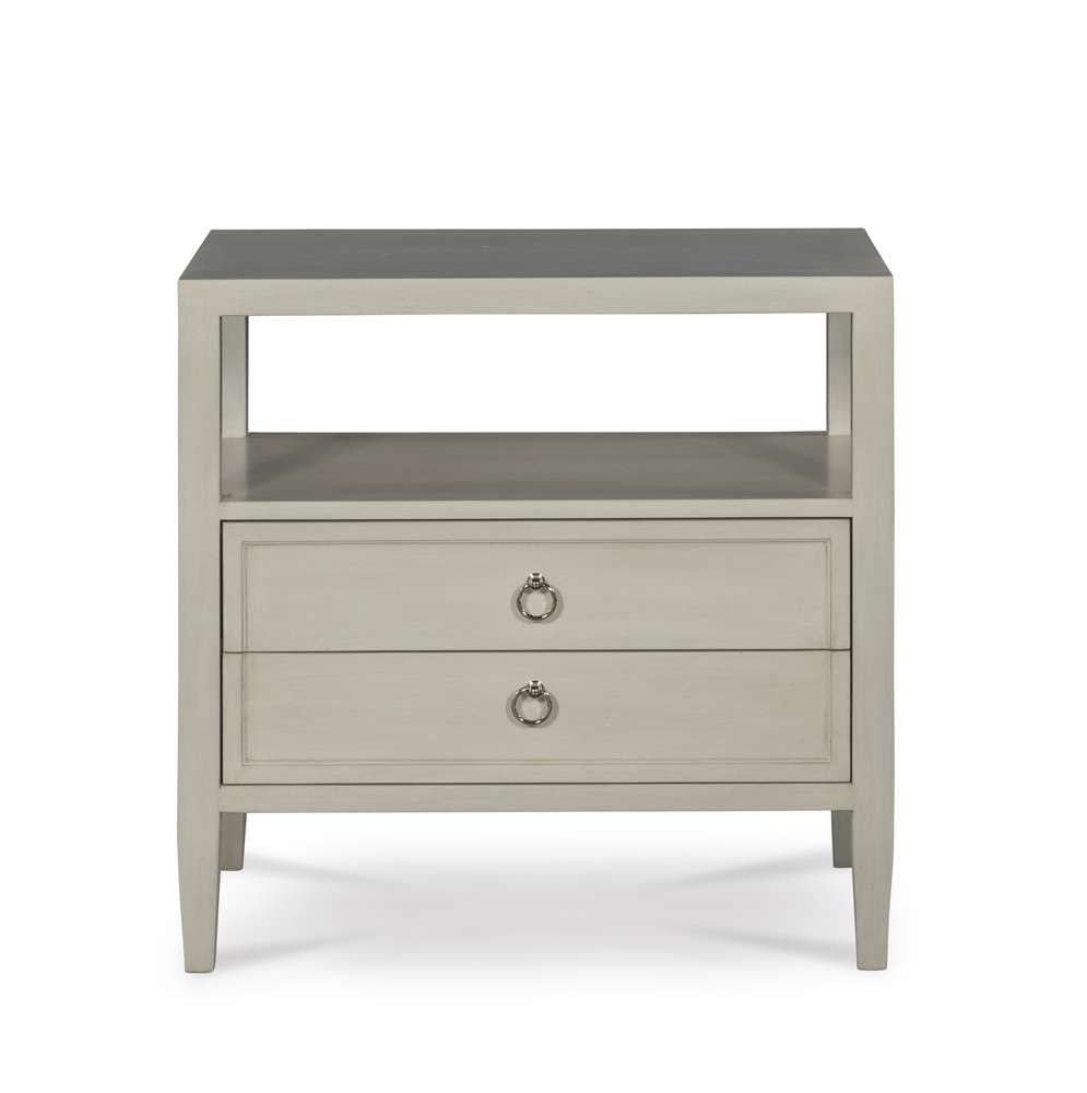 Century Furniture - Curate - Harbor Two Drawer Nightstand - CT6019-CN veiw 4