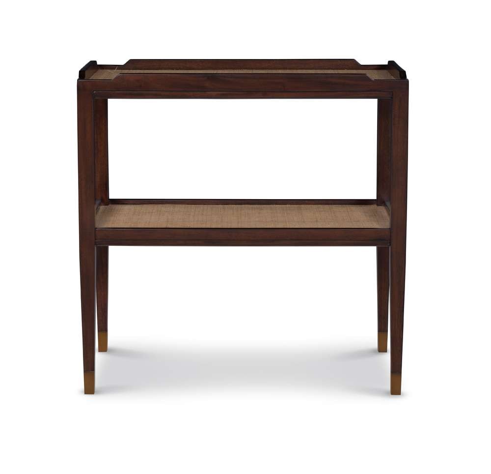 Century Furniture - Curate Medium-to-dark brown Honu Tray Table - CT6055 veiw 2