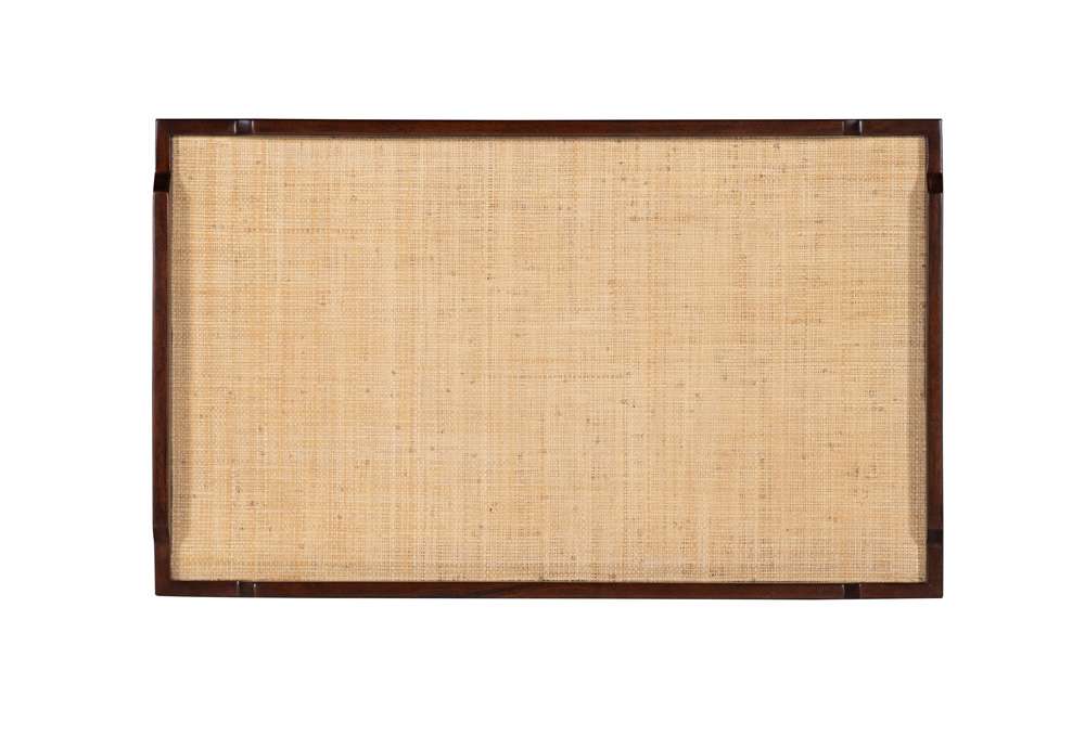 Century Furniture - Curate Medium-to-dark brown Honu Tray Table - CT6055 veiw 3