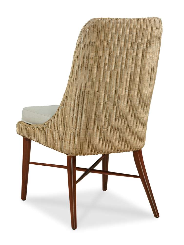 Century Furniture - Curate - Ingenue Side Chair-Flax - CT6001S-FL veiw 3