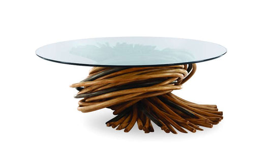 Century Furniture - Curate - Knot Cocktail Table-Natural - CT2037-NA veiw 1