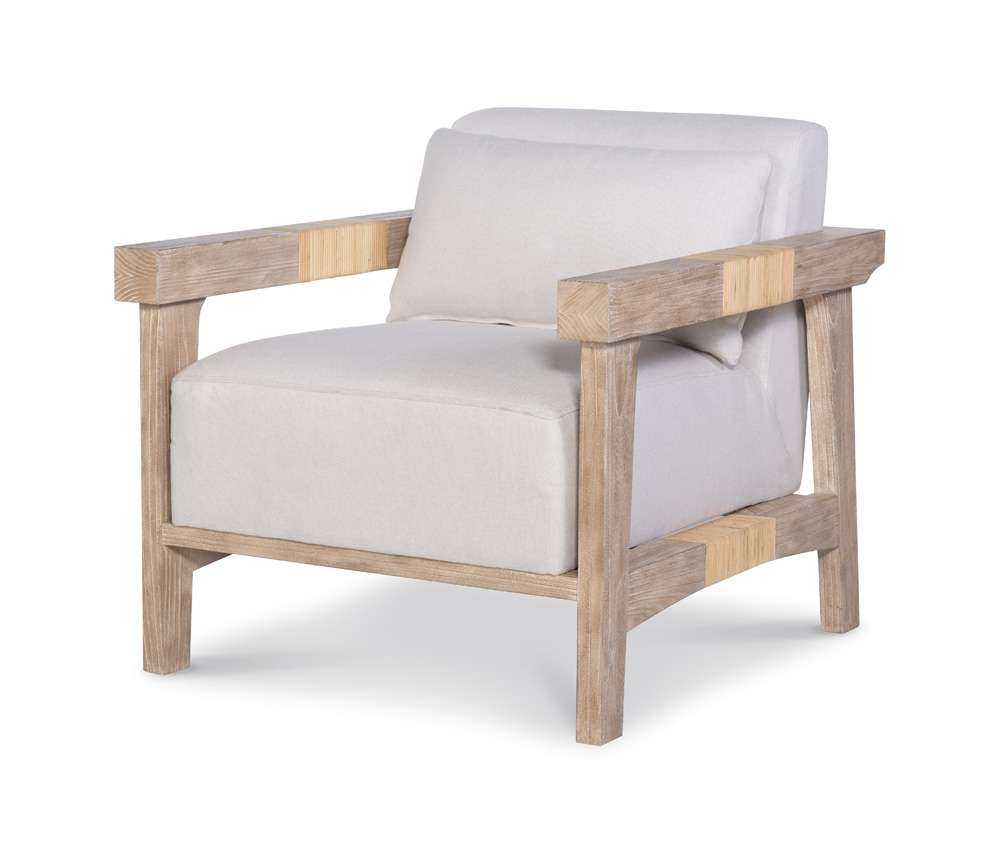 Century Furniture - Curate Natural, Flax Koehn Lounge Chair - CT6110 veiw 1