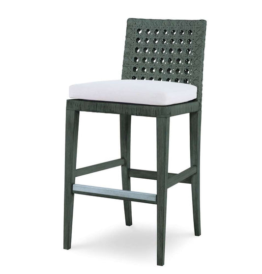Century Furniture - Curate - Litchfield Bar Stool-Mk/Flax - CT4001B-MK-FL veiw 1