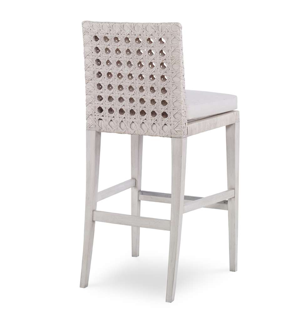 Century Furniture - Curate - Litchfield Bar Stool-Peninsula/Flax - CT4001B-PN-FL veiw 3