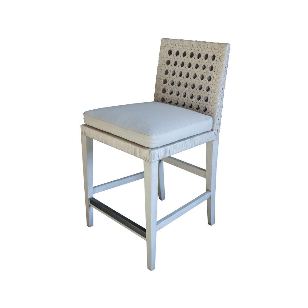 Century Furniture - Curate - Litchfield Counter Stool-Peninsula/Flax - CT4001C-PN-FL veiw 1