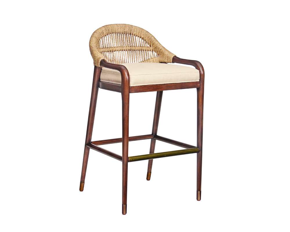 Century Furniture - Curate - Low Back Bar Stool - CT2088B veiw 1