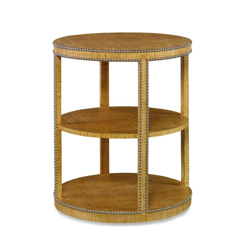 Century Furniture - Curate - Monterey Tier Table (W/Glass)-Natural - CT5013-SD veiw 1