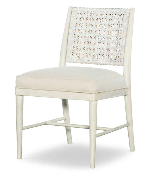 Century Furniture - Curate - Naples Side Chair - Peninsula/Flax - CT2110S-PN-FL veiw 1