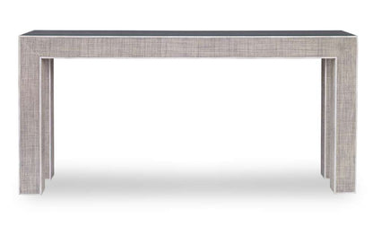 Century Furniture - Curate - Newport Console Table-French Grey/Pn - CT5010-FG-PN veiw 2