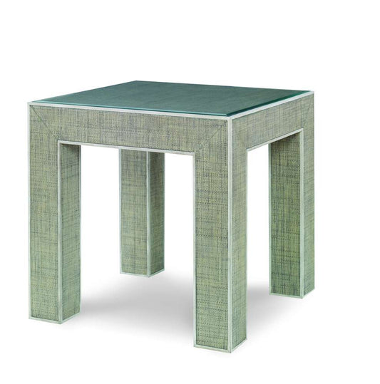 Century Furniture - Curate - Newport End Table-French Grey/Pn - CT5017-FG-PN veiw 1