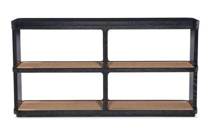Century Furniture - Curate Black, Natural Rohan Console Table - CT6094 veiw 2