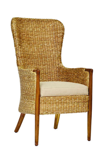 Century Furniture - Curate - Seagrass Dining Chair-Flax - CT2017-FL veiw 1
