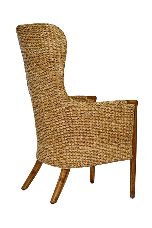 Century Furniture - Curate - Seagrass Dining Chair-Flax - CT2017-FL veiw 2