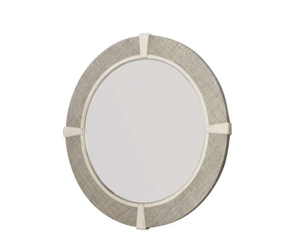 Century Furniture - Curate - St. Simons 45 Mirror-French Grey/Pn - CT5023-FG-PN veiw 1