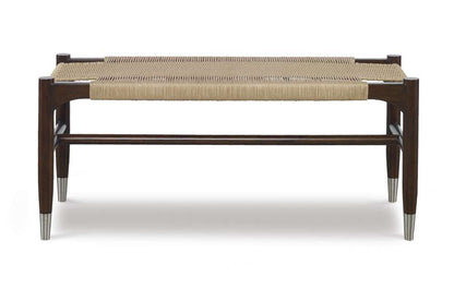 Century Furniture - Curate - Tristan Woven Bench-Sand - CT2018-SD veiw 3