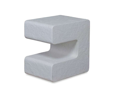 Century Furniture - Carrier and Company Outdoor White Dean Outdoor Side Table - C7-D89-3141 veiw 1
