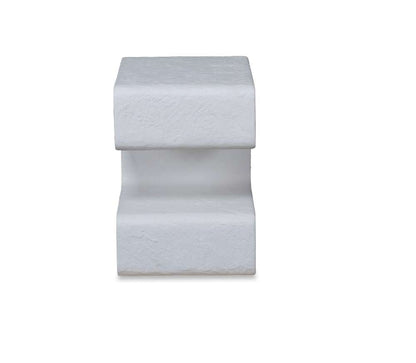 Century Furniture - Carrier and Company Outdoor White Dean Outdoor Side Table - C7-D89-3141 veiw 2