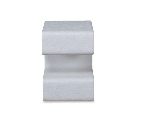 Century Furniture - Carrier and Company Outdoor White Dean Outdoor Side Table - C7-D89-3141 veiw 2