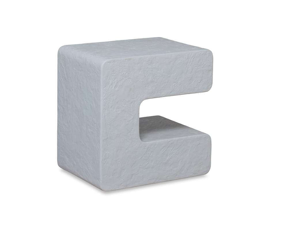 Century Furniture - Carrier and Company Outdoor White Dean Outdoor Side Table - C7-D89-3141 veiw 4