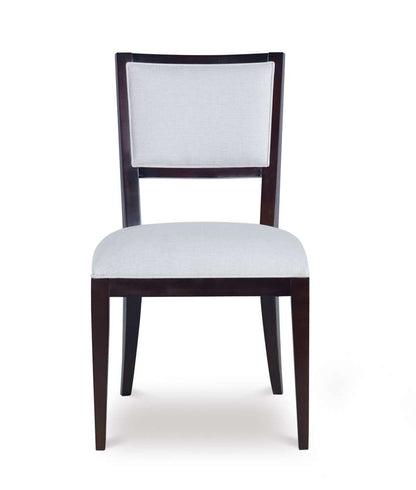 Century Furniture - Century Chair Off-white, Dark Brown Dublin Side Chair  - 3393S-V1 veiw 2