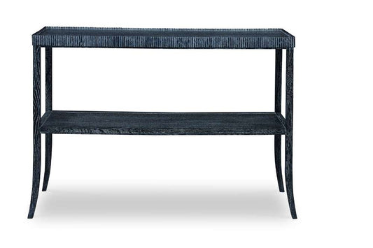 Century Furniture - Thomas OBrien Black Cerused Emile Shelf Table  - AEA-639 veiw 1