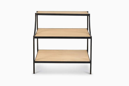 Century Furniture - Grand Tour Furniture Light Natural Oak, Bronze Chairside Table - SF6217 veiw 2