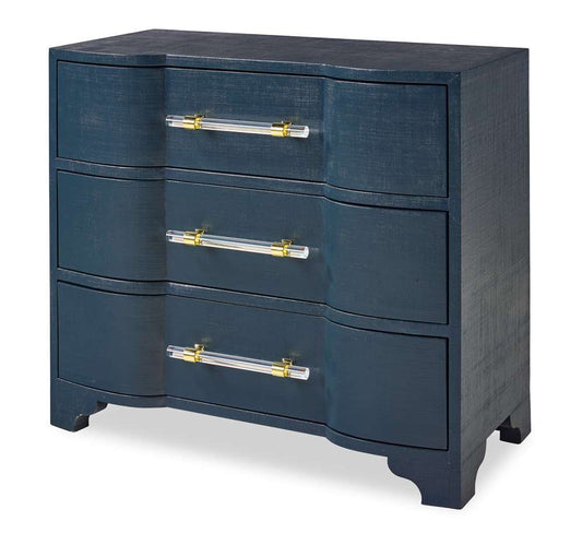 Century Furniture - Grand Tour Furniture Navy Cora Three Drawer Chest - SF6169 veiw 1