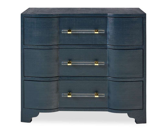 Century Furniture - Grand Tour Furniture Navy Cora Three Drawer Chest - SF6169 veiw 2