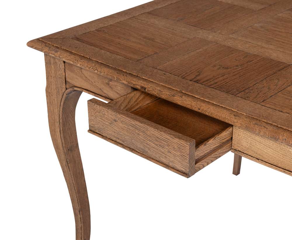 Century Furniture - Grand Tour Furniture Aged Natural Oak Finn Game Table - Weathered - SF5214-WE veiw 3
