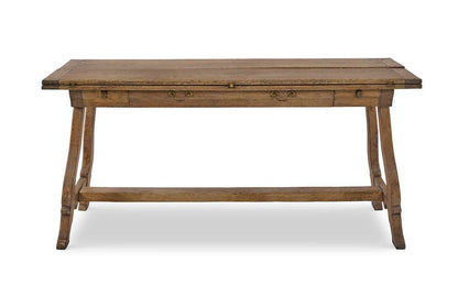 Century Furniture - Grand Tour Furniture Aged Natural Oak Manning Flip Console Table - SF6183 veiw 4