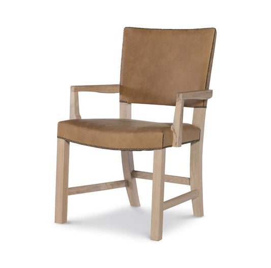 Century Furniture - Grand Tour Furniture Camel, Light Natural Oak Open Sky Dining Arm Chair - SF6206A veiw 1