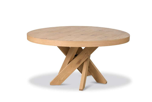 Century Furniture - Grand Tour Furniture Light Natural Oak Open Sky Round Dining Table - SF6171 veiw 1