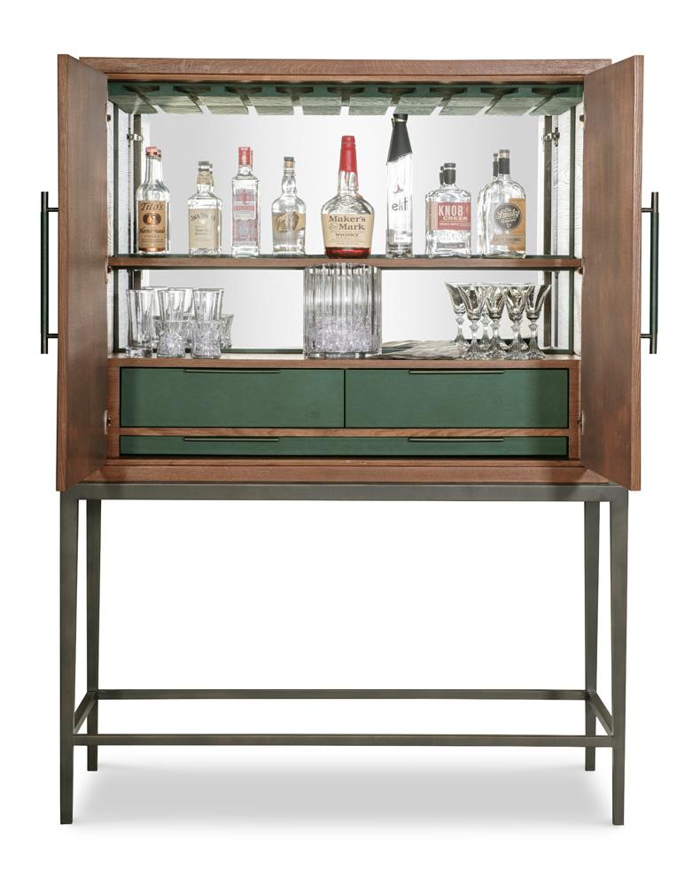 Century Furniture - Grand Tour Furniture Scheffer Bar Cabinet in Evergreen - SF6264-V2 veiw 3