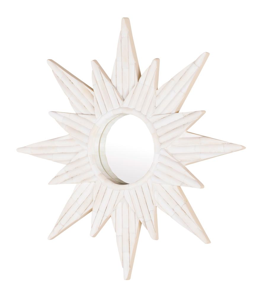 Century Furniture - Grand Tour Furniture Sunburst Bone Mirror - SF6219 veiw 1