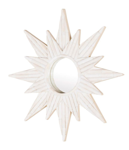 Century Furniture - Grand Tour Furniture Sunburst Bone Mirror - SF6219 veiw 1