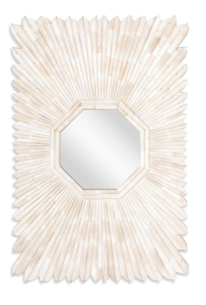 Century Furniture - Grand Tour Furniture Sunray Bone Mirror - SF6227 veiw 2