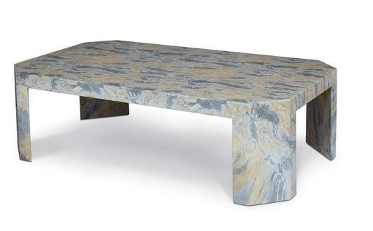 Century Furniture - Carrier and Company Outdoor Grey, Tan Gustav Outdoor Cocktail Table - C7-D89-3147 veiw 1