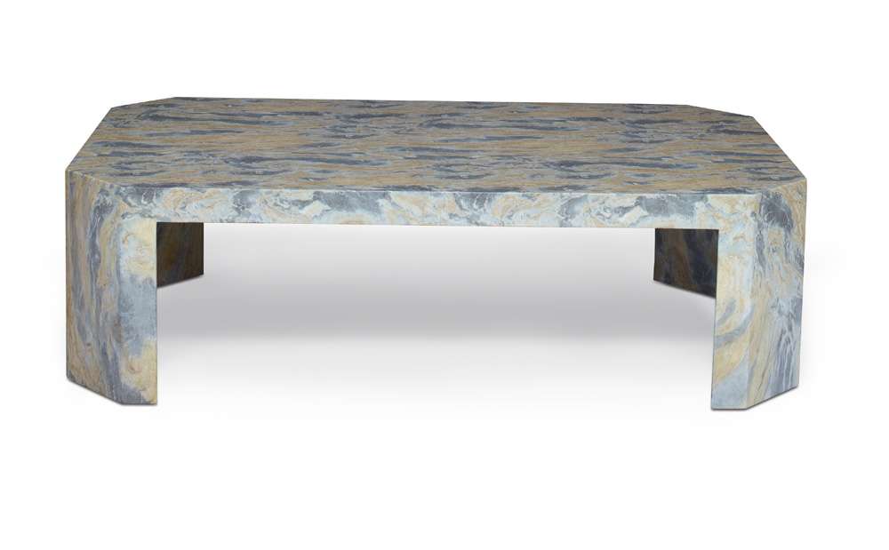 Century Furniture - Carrier and Company Outdoor Grey, Tan Gustav Outdoor Cocktail Table - C7-D89-3147 veiw 2