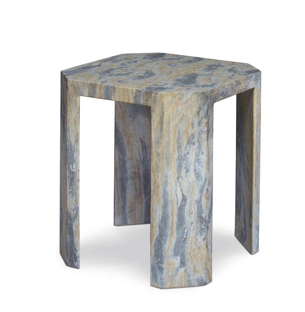 Century Furniture - Carrier and Company Outdoor Grey, Tan Gustav Spot Side Table - C7-D89-3140 veiw 1