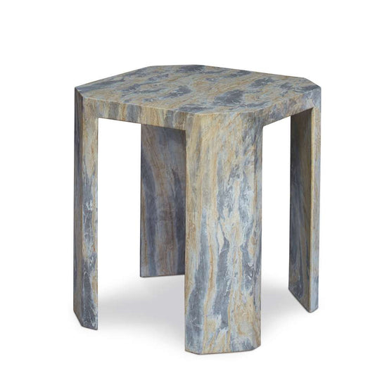 Century Furniture - Carrier and Company Outdoor Grey, Tan Gustav Spot Side Table - C7-D89-3140 veiw 1