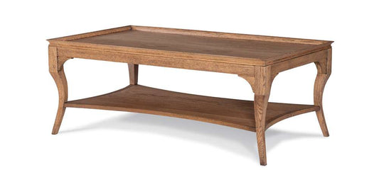 Century Furniture - Grand Tour Furniture Distressed and aged natural finish Hamilton Cocktail Table Weathered - SF5971-WE veiw 1