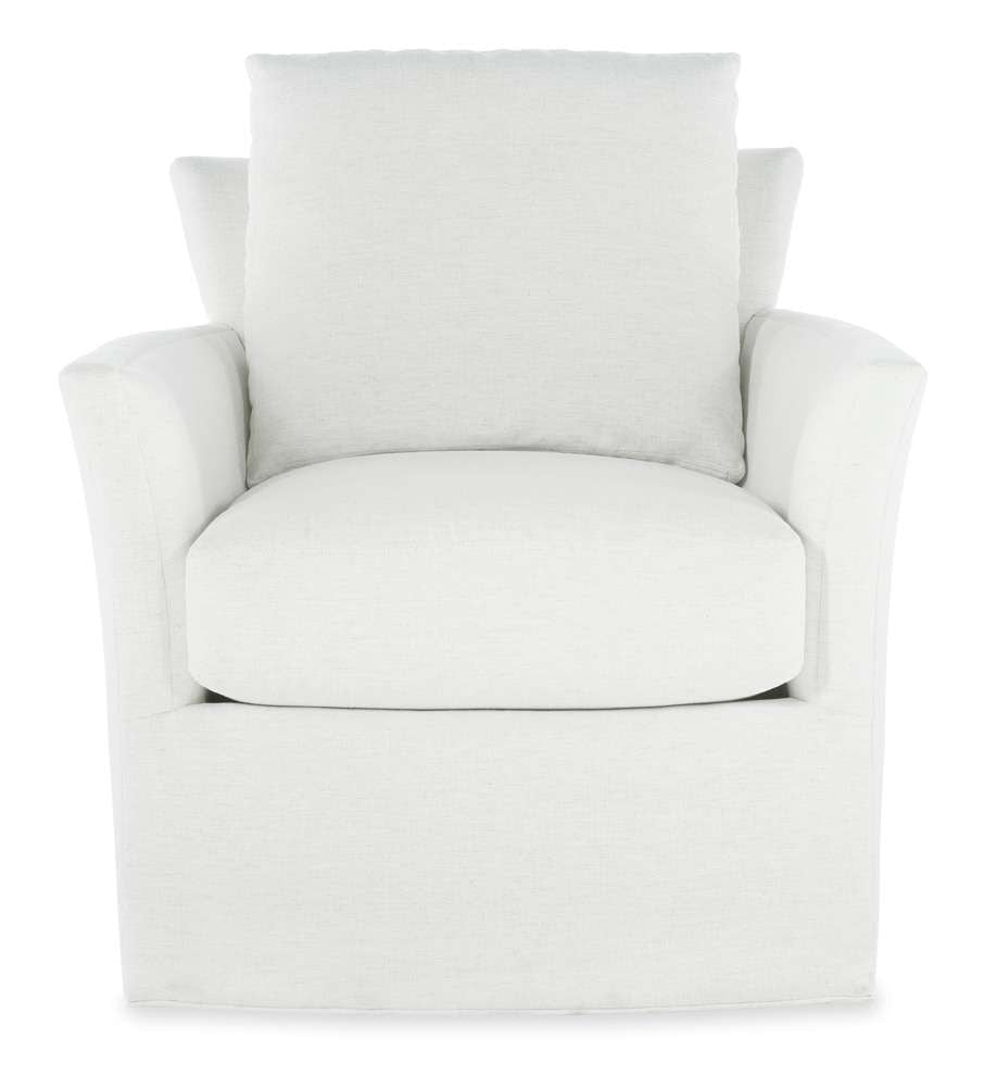 Century Furniture - Century Home Elegance Off-white Hunter Swivel Chair - LTD5247-8-V1 veiw 3
