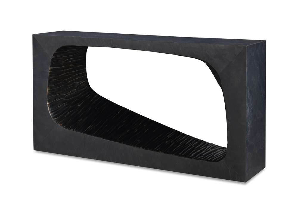 Century Furniture - Grand Tour Furniture Slate, Bronze Kelly Console Table - Bronze - SF6177 veiw 1