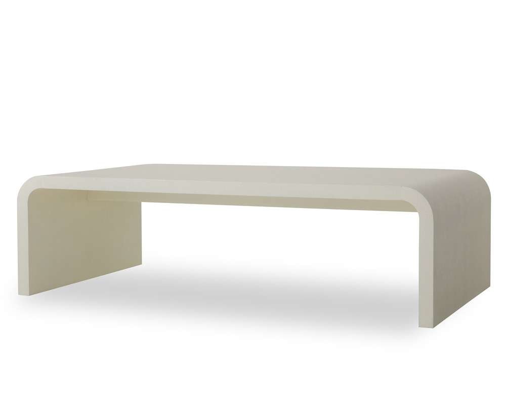 Century Furniture - Carrier and Company Case White Mark Cocktail Table Faux Shagreen - C7A-609 veiw 1