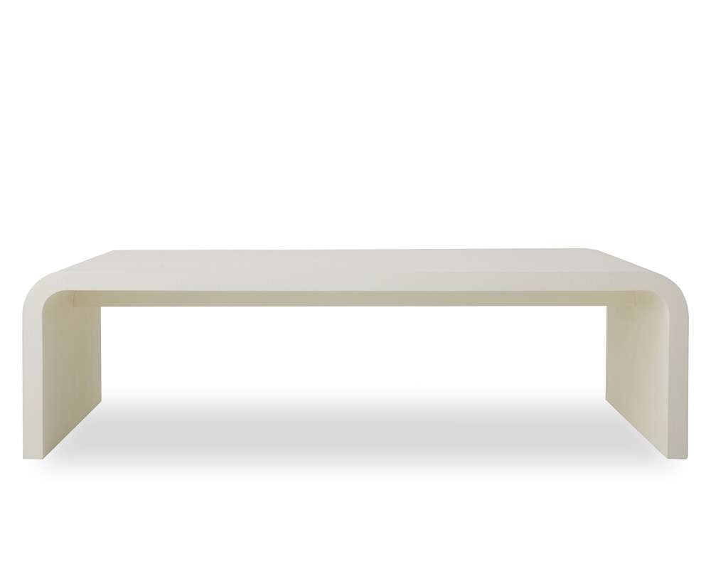 Century Furniture - Carrier and Company Case White Mark Cocktail Table Faux Shagreen - C7A-609 veiw 3