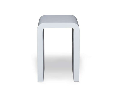 Century Furniture - Carrier and Company Outdoor Gloss White Mark Nesting Side Table - Small - C7-D89-3142S veiw 2